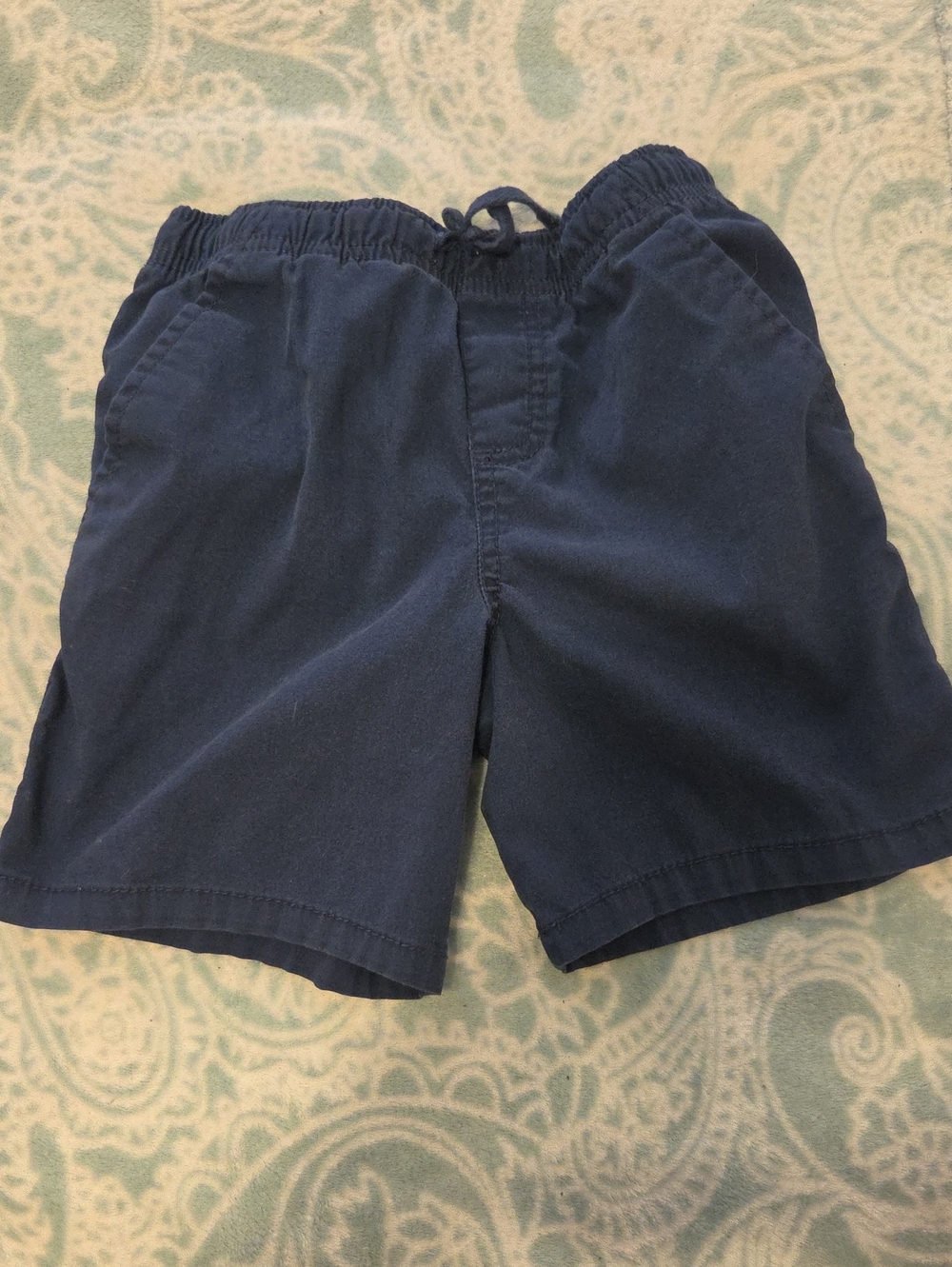 wonder nation Navy Elastic Waist Shorts